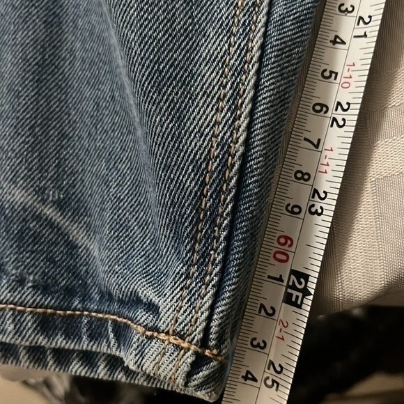 New Old Navy Plus High-Rise Button-Fly Slouchy Taper Ripped Ankle Jeans‌‌‌‌‌‌‌ - Picture 7 of 7